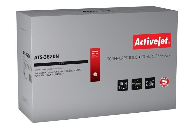 Toner ActiveJet ATS-3820N | black | 10000 str. | Samsung MLT-D203E cena un informācija | Kārtridži lāzerprinteriem | 220.lv