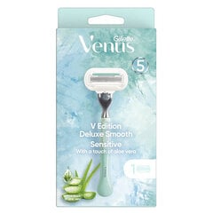 Venus Deluxe Smooth Sensitive skuveklis + 1 galviņas cena un informācija | Skūšanās piederumi, kosmētika | 220.lv