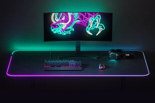 Коврик для клавиатуры RGB, игровой, 80x30 см цена и информация | Мыши | 220.lv