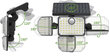 LED prožektors ar saules bateriju un kustības sensoru, 171 LED cena un informācija | Āra apgaismojums | 220.lv