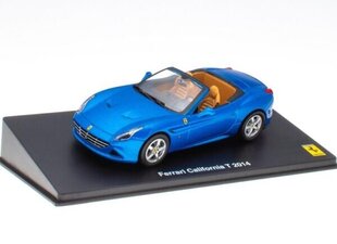 Ferrari California T 2014 Metallic Blue FGT009 ALTAYA 1:43 cena un informācija | Kolekcionējamie modeļi | 220.lv