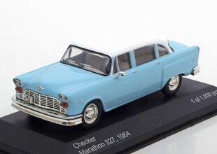 Checker Marathon 327 1964 Light Blue/White WB202 WHITEBOX 1:43 цена и информация | Коллекционные модели автомобилей | 220.lv