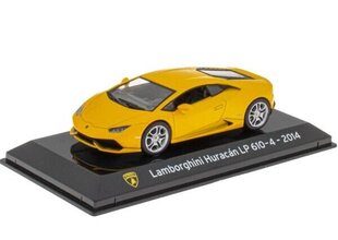 Lamborghini Huracán LP 610-4 - 2014 Yellow SUP004 Altaya цена и информация | Коллекционные модели автомобилей | 220.lv