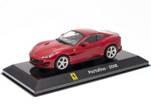 Ferrari Portofino - 2018 Metallic Red SUP103 Altaya цена и информация | Коллекционные модели автомобилей | 220.lv
