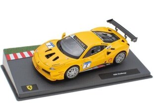 Ferrari 488 Challenge Yellow ALTAYA 1:43 FRT016 цена и информация | Коллекционные модели автомобилей | 220.lv