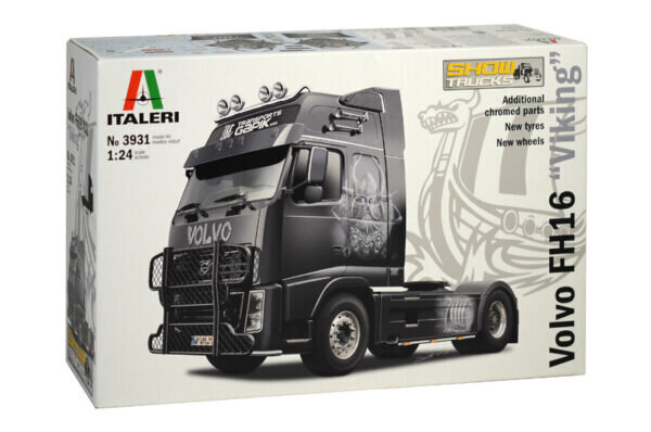 VOLVO FH-16 XXL VIKING ITALERI 1:24 3931 cena un informācija | Kolekcionējamie modeļi | 220.lv