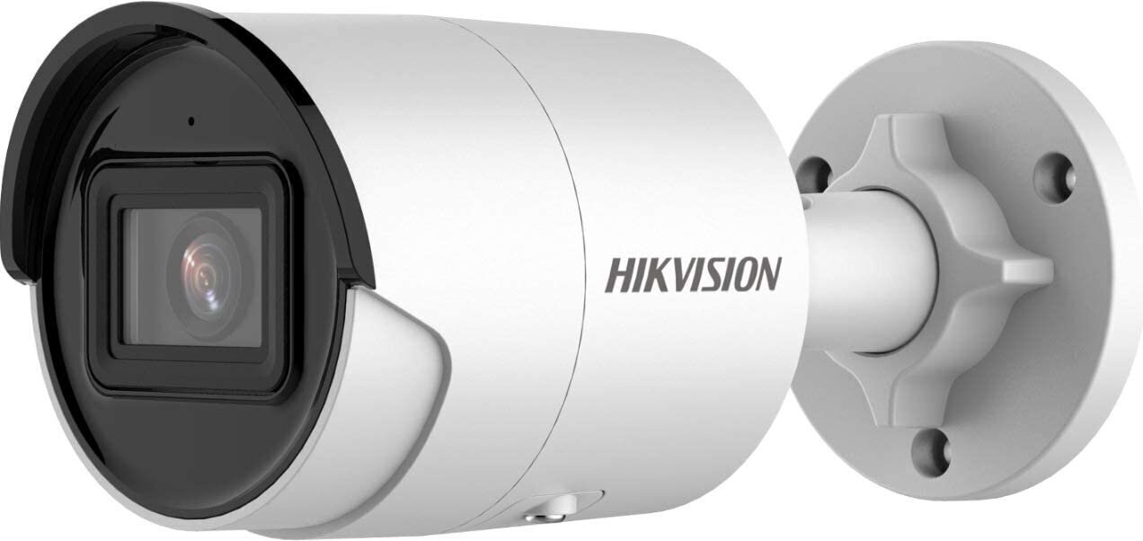 IP kamera BULLET, AcuSense, 4MP, F2.8mm(103°), PoE, IR līdz 40m, integrēts mikrofons, micro SD līdz 256GB, IP67, balta, Hikvision цена и информация | Novērošanas kameras | 220.lv