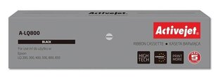 Activejet A-LQ800 printeru lentes Epson printeriem; Epson S015019 / S015021 nomaiņa; Augstākā; melns cena un informācija | Kārtridži lāzerprinteriem | 220.lv