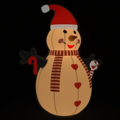 vidaXL piepūšams sniegavīrs, LED, 300 cm цена и информация | Праздничные декорации | 220.lv
