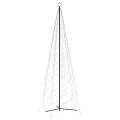 vidaXL Ziemassvētku egle, 1400 zilas LED lampiņas, 160x500 cm цена и информация | Рождественские украшения | 220.lv