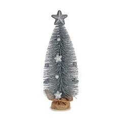 Новогодняя елка со звездой Серебристый (13 x 41 x 13 cm) цена и информация | Искусственные елки | 220.lv