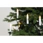 Ziemassvētku eglīšu sveces 25 gab. cena un informācija | Svētku dekorācijas | 220.lv