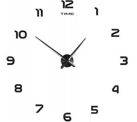 Настенные часы, 30 см, золото и черный цена и информация | Часы | 220.lv
