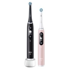 Oral-B iO6 Series Duo Pack Black / Pink Sand cena un informācija | Oral-B TV un Sadzīves tehnika | 220.lv