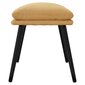 Kāju krēsls, krēmkrāsas, 45x30x39cm, mikrošķiedras audums цена и информация | Sēžammaisi, pufi | 220.lv