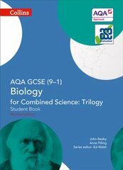 AQA GCSE Biology for Combined Science: Trilogy 9-1 Student Book: Student Book, AQA GCSE Biology for Combined Science: Trilogy 9-1 Student Book цена и информация | Книги для подростков и молодежи | 220.lv