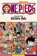 One Piece (Omnibus Edition), Vol. 32: Includes vols. 94, 95 & 96 cena un informācija | Fantāzija, fantastikas grāmatas | 220.lv