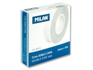 Divpusējā līmlente MILAN, 15 mm x 10 m cena un informācija | Milan Rotaļlietas, bērnu preces | 220.lv