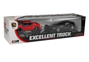 Automašīnu komplekts ar Monster Truck, sarkans cena un informācija | Rotaļlietas zēniem | 220.lv