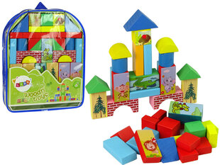 Koka klucīšu komplekts bērniem Lean Toys cena un informācija | Rotaļlietas meitenēm | 220.lv