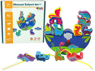 Деревянная игра для мальчиков Lean Toys Динозавры цена и информация | Игрушки для мальчиков | 220.lv