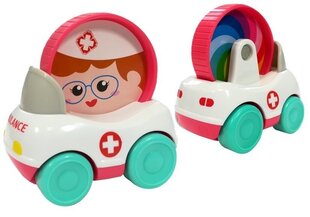 Ātrās palīdzības mašīnu komplekts cena un informācija | Rotaļlietas zīdaiņiem | 220.lv