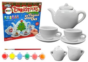 Rotaļlietu porcelāna tējas servīze svētku dekorēšanai cena un informācija | Rotaļlietas meitenēm | 220.lv