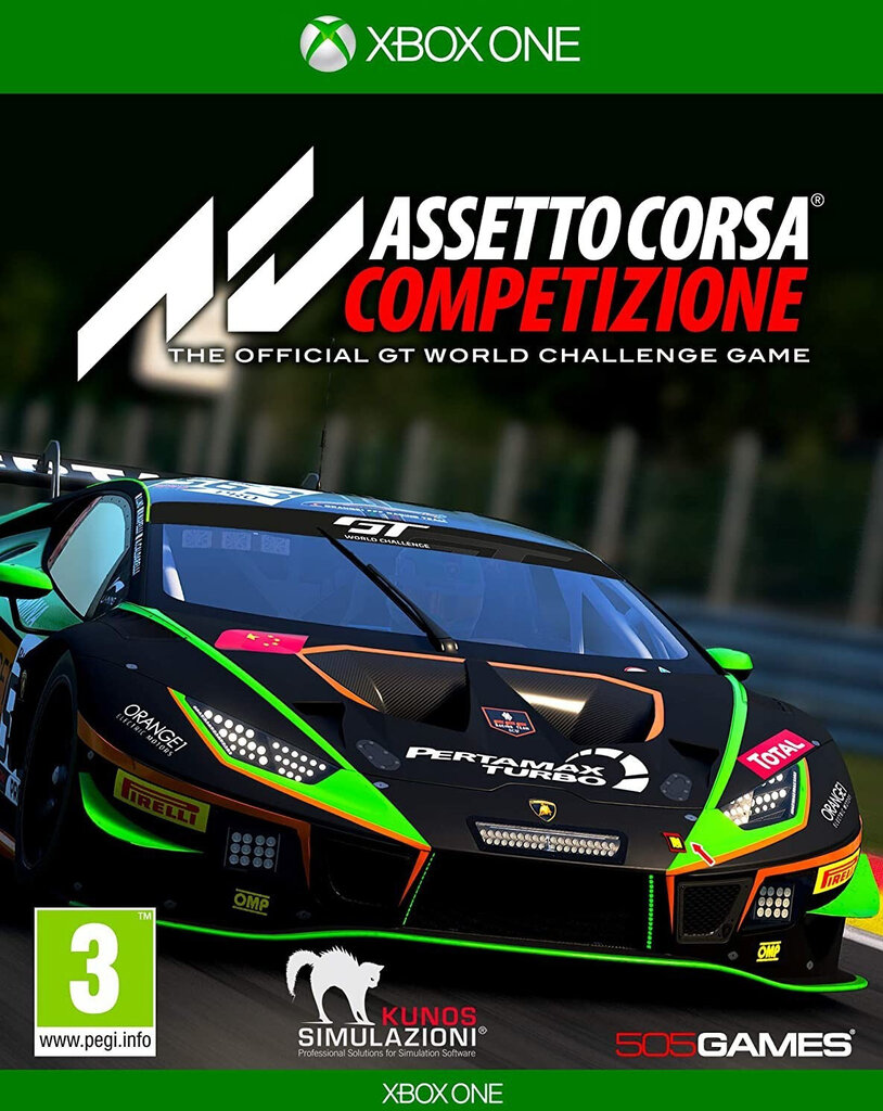 Xbox One Assetto Corsa Competizione cena un informācija | Datorspēles | 220.lv