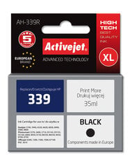 Ink ActiveJet AH-339R | Black | 35 ml | Refill | HP C8767EE cena un informācija | Tintes kārtridži | 220.lv