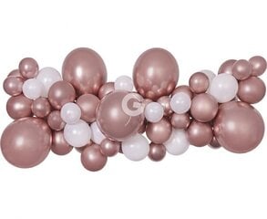 Гирлянда из воздушных шаров цвета розового золота цена и информация | Шарики | 220.lv