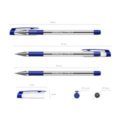 Pildspalva lodīšu ErichKrause ® ULTRA-30, tintes krāsa - zila (iepakojumā pa 1 gab.) cena un informācija | Rakstāmpiederumi | 220.lv