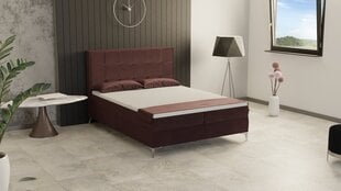 Kontinentālā gulta Candy, 200x200 cm, sarkana cena un informācija | Gultas | 220.lv
