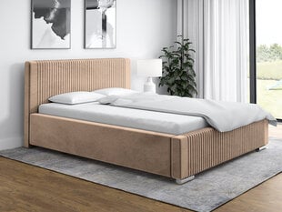 Кровать Lila 200x200 см, коричневый цвет цена и информация | Кровати | 220.lv
