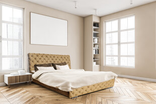 Кровать Lira 200x200 см, бежевый цвет цена и информация | Кровати | 220.lv