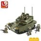 Konstruktors Tanks Merkava Sluban B0305, 344 d. cena un informācija | Konstruktori | 220.lv