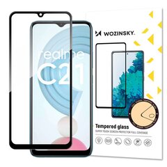 Wozinsky Realme C21 black cena un informācija | Ekrāna aizsargstikli | 220.lv