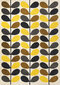 Paklājs Orla Kiely Multi Stem 061506 120x180 cm cena un informācija | Paklāji | 220.lv