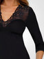 Donna viskozes naktskrekls ar īsām piedurknēm "Klarisa Black" cena un informācija | Naktskrekli, pidžamas | 220.lv
