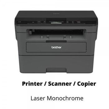 Brother DCP-L2510D Принтер / Сканер / Копир лазерный черно-белый цена и информация | Принтеры | 220.lv