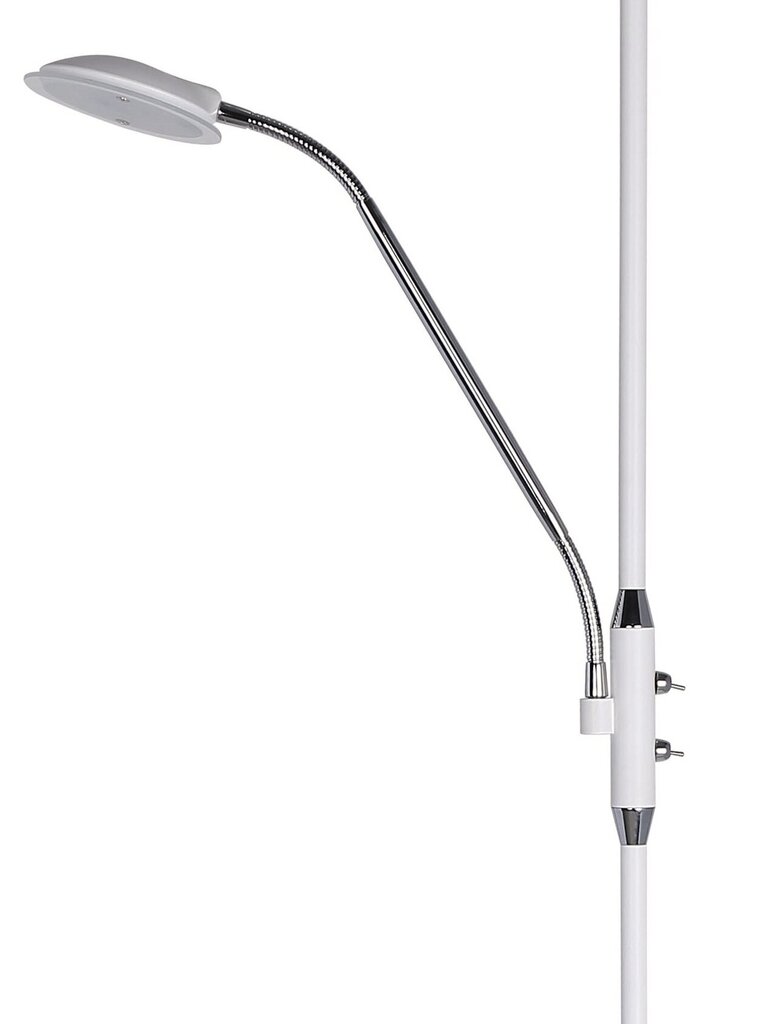 LED stāvlampa G.LUX GH-6800 balts/hroms cena un informācija | Stāvlampas | 220.lv