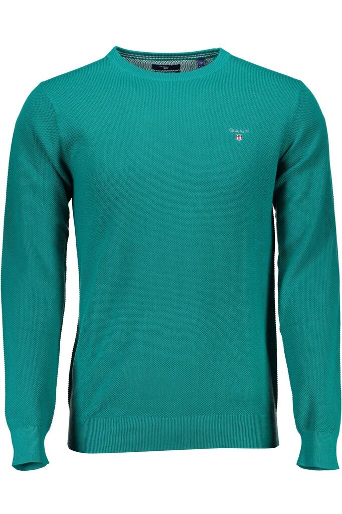 Vīriešu džemperis Gant, zaļš cena un informācija | Vīriešu džemperi | 220.lv