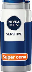 Men Sensitive 2 x 500 ml vīriešu dušas želeja цена и информация | Масла, гели для душа | 220.lv