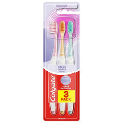 Colgate Zobu birste High Density Gum Care 3 gab. cena un informācija | Zobu pastas, birstes | 220.lv