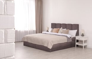 Kontinentālā gulta Italia, 200x200 cm, violeta cena un informācija | Gultas | 220.lv