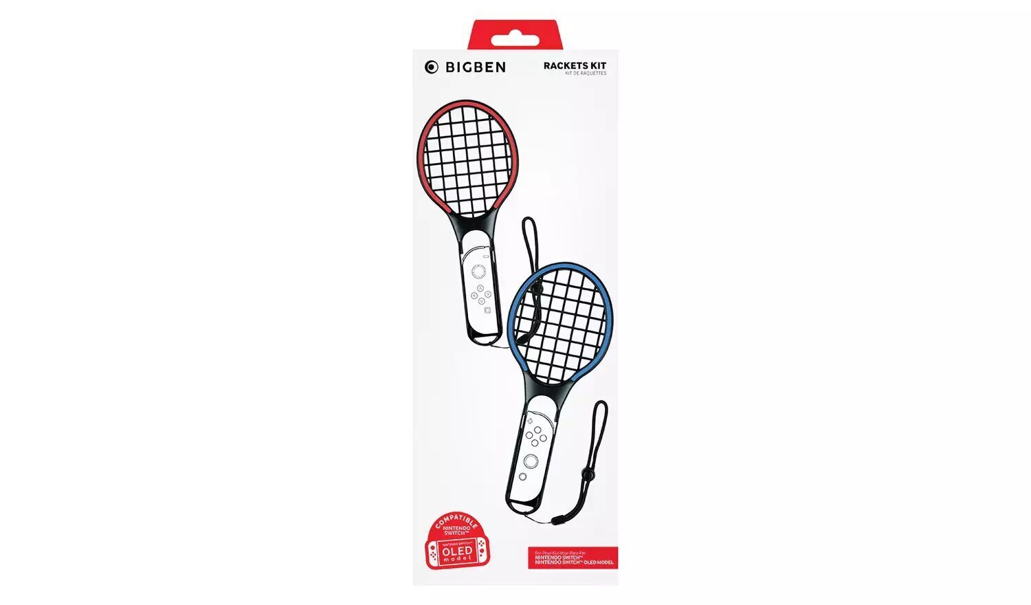 Nacon Nintendo Switch Joy-Con Tennis Rackets Kit цена и информация | Gaming aksesuāri | 220.lv