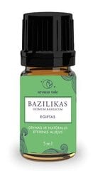 Bazilika ēteriskā eļļa, 10 ml цена и информация | Эфирные, косметические масла, гидролаты | 220.lv