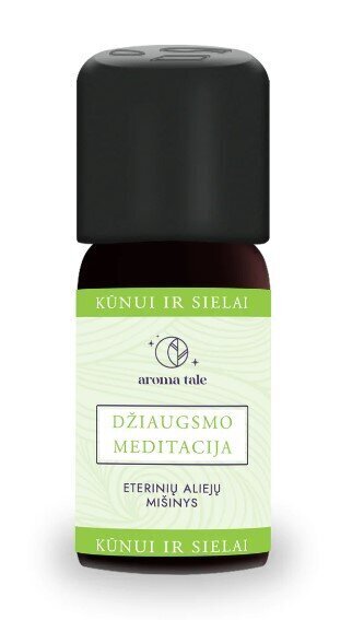 Ēterisko eļļu maisījums prieka meditācijai, 10 ml цена и информация | Ēteriskās eļļas, kosmētiskās eļļas, hidrolāti | 220.lv