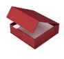 Sarkana kaste ar magnētu S izmērs. Balts interjers цена и информация | Dāvanu saiņošanas materiāli | 220.lv