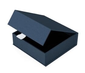 Zila kastīte ar S izmēra magnētu. Melns interjers cena un informācija | Dāvanu saiņošanas materiāli | 220.lv