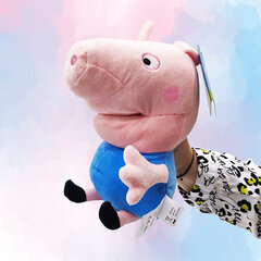 Mīļa rotaļlieta Peppa Pig, "Džordžs", ar skaņas efektiem, 29cm цена и информация | Мягкие игрушки | 220.lv